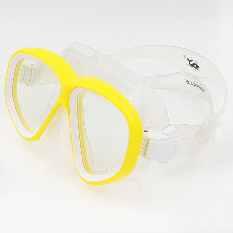 Silicone Adult Snorkeling Freediving Mask