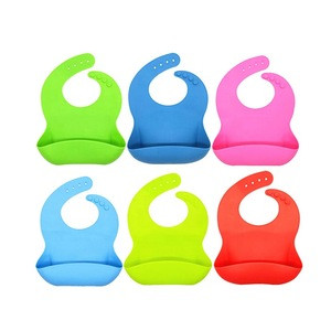 Silicone Bib Waterproof Baby Bibs for Girls and Boys Perfect for Babies and Toddlers Easy to Clean Feeding Bibs