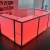 Import simple design party used colourful led metal base reception counter from China