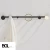 Import simple Nordic style modern Wall mount hanging Brass gold coat rack from China