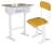 Import single classroom school desk and chair from China