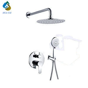 Single Function Pressure Balanced Tub and Shower Trim Package with Touch Clean Shower Head Less Rough In Valve