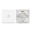 single live wire 220V AC 60HZ CE Certification smart touch screen  light switch