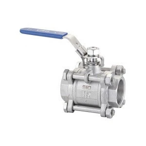 SIO DN32 11/4&quot; inch 32mm  Stainless Steel 304 Two Way Ball Valve