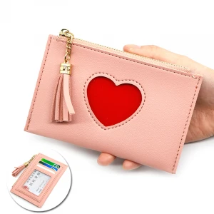 Slim Minimalist PU  leather business Wallet Front Pocket Credit Card Holder