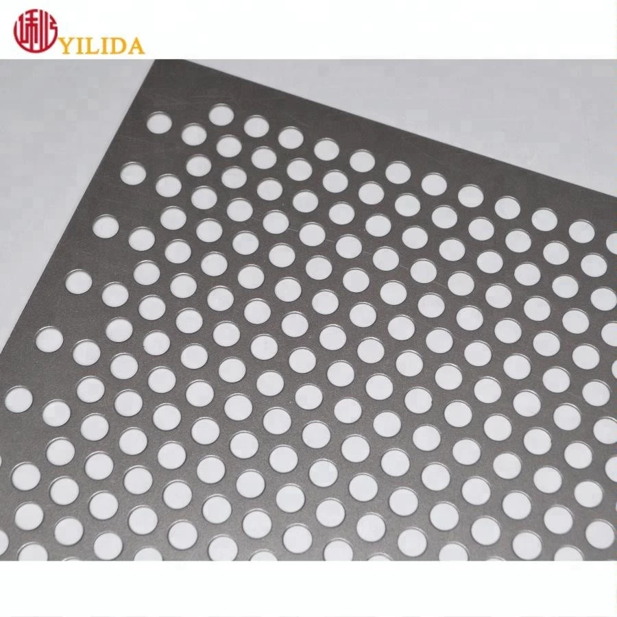 small round hole stainless steel 304 perforated metal sheet