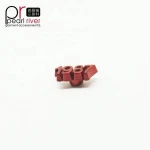 Small size Metal Garment red Rivets with Custom logo
