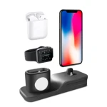 Smart 3 In 1 Qi Portable Mobile Phone Charging Station,Smart Watch Wireless Charger