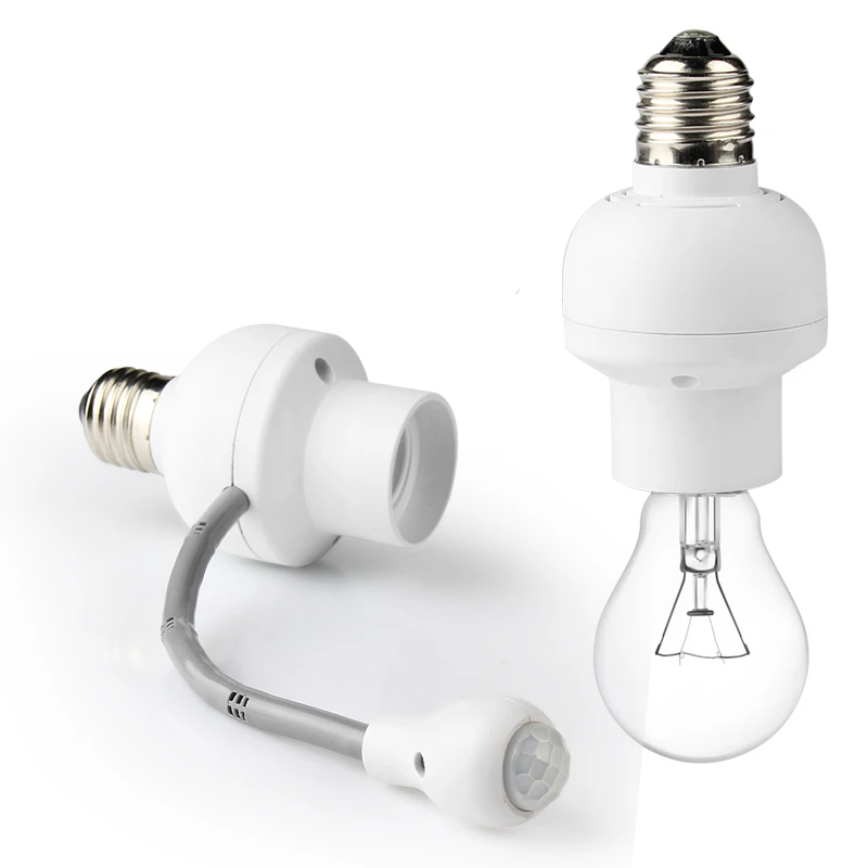 Smart home motion sensor lamp holder E27 Lamp Base