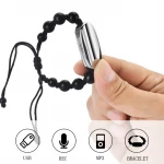 Smart  one key recording Voice Activated Recording  hand bracelet  denoise  digital voice pen recorder