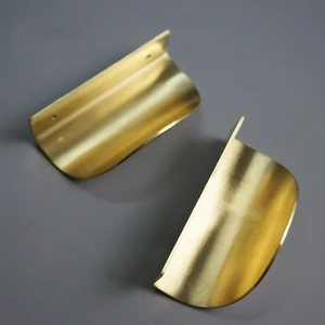 Solid Brass Tab Drawer Pulls That Can Be Used As Kitchen Cabinet knobs Or On Other Furniture Projects.
