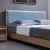 Import Solid wood bed modern minimalist ash wood hotel double storage all solid wood can be customized from China