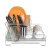 Import Space saving stainless steel 2 tier dish rack and drainer from China