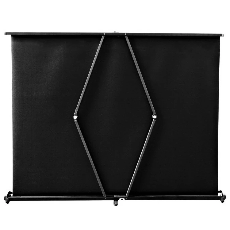 Special short focal rear projection screen pull down projector screen