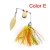 Import Spinnerbait Fishing Lure 15g Metal Lead Head Spinner Spoon Bait  Colorful Skirt Buzzbait with High Speed Willow Blades from China