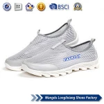Spring summer hottest shoes men running fancy men breathable mesh shoes