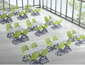 stackable folding chair school foldable wheel chairs with tables attached