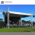 Stage Lighting Display Light Weight Spigot Aluminum Truss