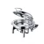 Import Stainless Buffet Tray With Cover Other Hotel Froid Refrigere Chaffing Dishes Food Warmer Server Electric from China