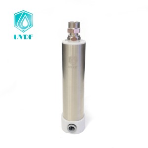 Stainless steel portable under counter mounted UV c LED water treatment appliance UV sterilizier