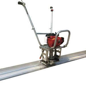 Stainless steel powerful vibratory floor finishing machine vibrating laser concrete screed