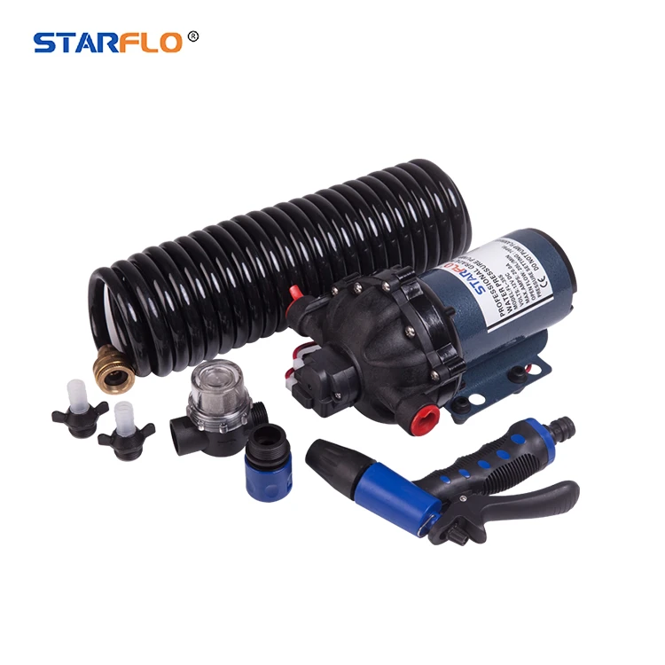 STARFLO DC 70PSI 20LPM 12v mini washdown pump machine electric water pump motor price
