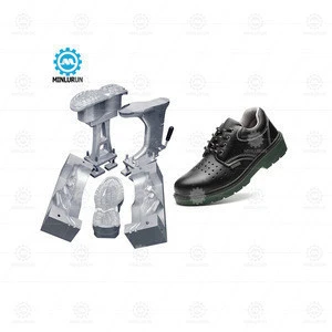 Steel Toe And Smash-Proof Work Shoes Mould With Double Density PU DIP Footwear Mold For Work Shoe Making Made In China