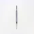 Import stock white flat slim auto double aroma eyebrow pencil Oem Eyebrow Pencil With Brush from China