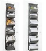 storage bags with handles Purse Organizer & Storage Handbag Organizer with 6 Easy Access Deep Pockets