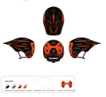 Strong AM GUB XX7 Helmet Ultralight 18 Vents Sports Cycling Helmet with Visor Mountain Road MTB Bike Bicycle Helmets