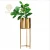 Import Super large tall home goods decorative artificial flower metal floor vases from China