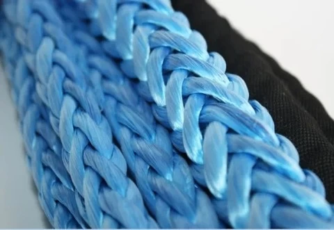 Superior flex fatigue and wear resistance  8 strand &12-strand single  Braided Mooring UHMWPE  Rope
