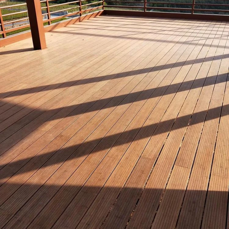 Supply Patio Bamboo Decking For Landscape and Garden