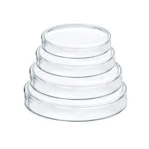 Supply Reusable Laboratory Borosilicate Glass Petri Dish 60mm 90mm 150mm Glass Petri Dishes with Cover