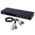 Import Support Customized 1920*1200 DVI 4 Port USB Keyboard Mouse Rack-Mountable KVM Switch from China