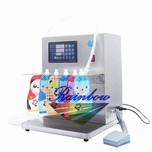 Tabletop high accuracy small spout bag filling machine