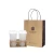 Import Takeway Bag Wholesale Custom Design High Quality Brown Kraft Paper Bags from China
