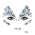 Import Tattoo sticker rhinestone stickers face gems body art for festival birthday party decoration from China