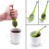 Tea Infuser Gadget Measure Swirl Steep Stir and Press Plastic Tea&amp;Coffee Strainer Tea Filter Healthy Food Grade Flavor Total