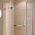Import Tempered glass bath screen doors/bathrooms accessories shower screen from China