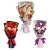 Import The best factory hot sales teddy bear wholesales soap rose bouquet from China