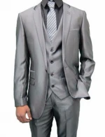 Top Custom Traditional Chinese New Design Tuxedo Slim Fit Mens 3 Piece Suits
