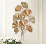 Top design retro style popular new decoration brass copper large wall mounted metal craft art