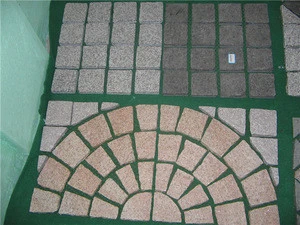 Top quality outdoor granite patio paving stone hexagon paver for garden