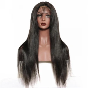 Top quality straight wigs human hair lace front virgin hair wigs lace front wigs for black women.