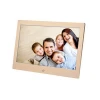Top quality voice recording digital photo frame 10 inch with lithium rechargeable battery