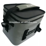 TPU Thermal 6 Meal Beverage Baby Bottle Breast Milk Beach Cooler Bag For Frozen Food