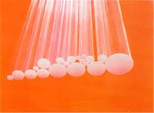 Transparent quartz glass light guide rod quartz rods to map custom high-temperature optical fiber rods