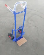 trolley with two wheels carretilla hand trolley with pu wheel France market model HT1426