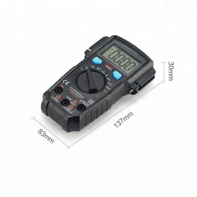 Buy True Rms Digital Multimeter Auto Range Trms Mini 6000 Dmm Dual Slot ...